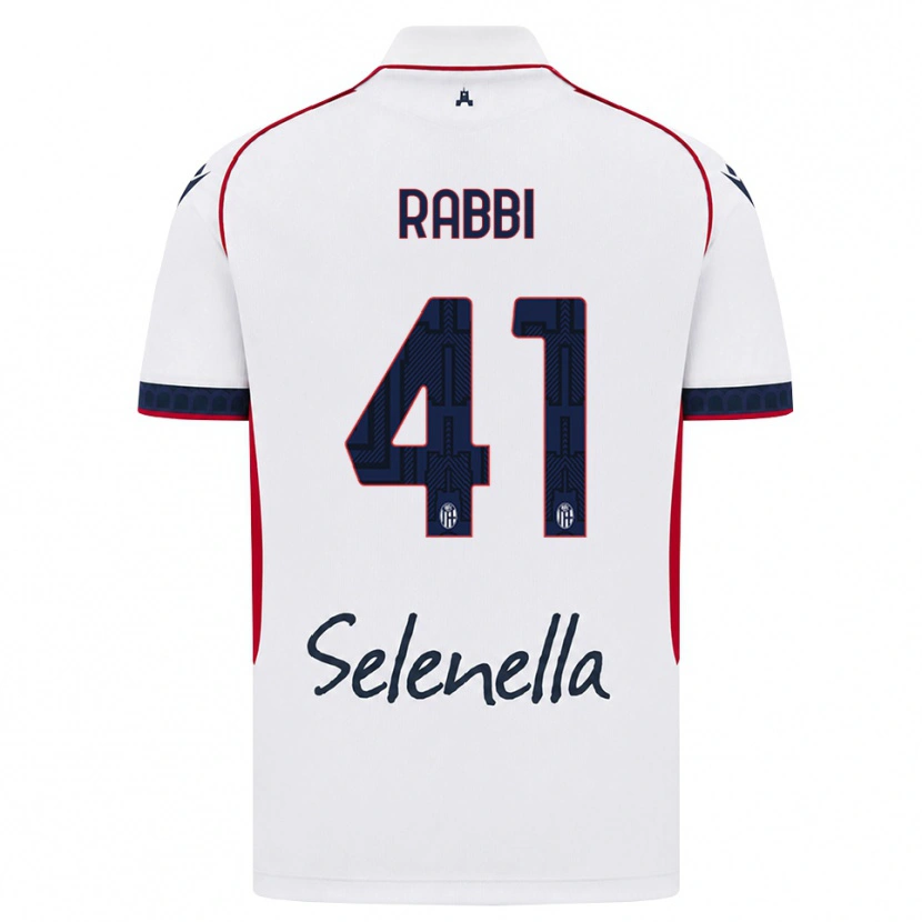 Danxen Damen Giovanni Rabbi #41 Weiß Rot Königsblau Auswärtstrikot Trikot 2026/27 T-Shirt Schweiz