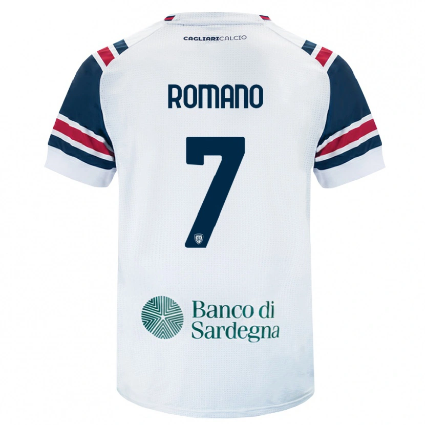 Danxen Damen Antonio Romano #7 Weiß Rot Grün Auswärtstrikot Trikot 2026/27 T-Shirt Schweiz
