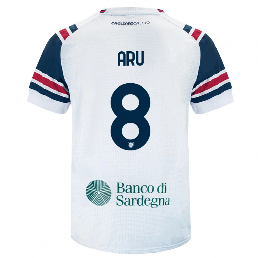 Danxen Damen Riccardo Aru #8 Weiß Rot Grün Auswärtstrikot Trikot 2026/27 T-Shirt Schweiz