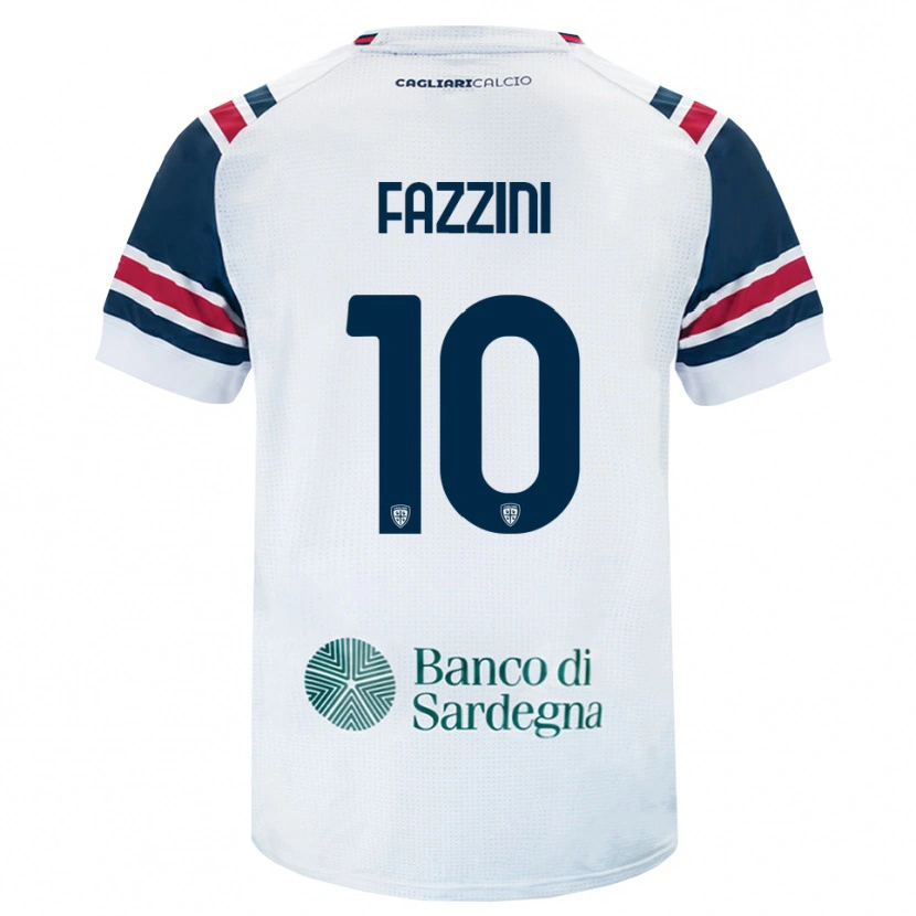 Danxen Damen Jacopo Fazzini #10 Weiß Rot Grün Auswärtstrikot Trikot 2026/27 T-Shirt Schweiz
