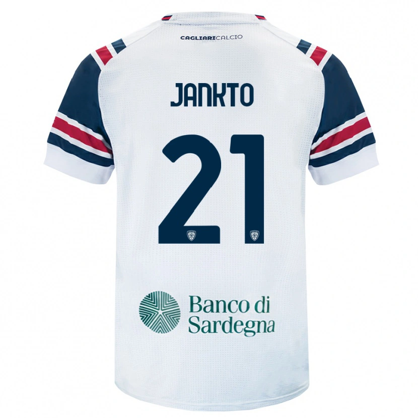 Danxen Damen Jakub Jankto #21 Weiß Rot Grün Auswärtstrikot Trikot 2026/27 T-Shirt Schweiz