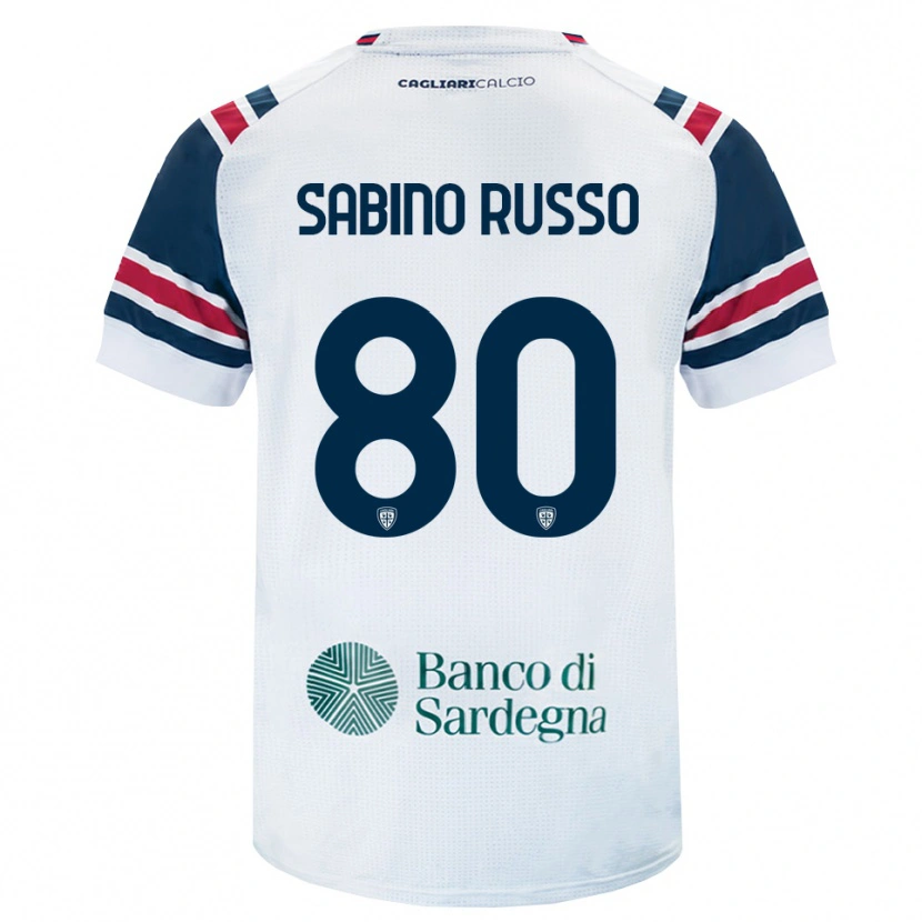 Danxen Damen Alessandro Sabino Russo #80 Weiß Rot Grün Auswärtstrikot Trikot 2026/27 T-Shirt Schweiz