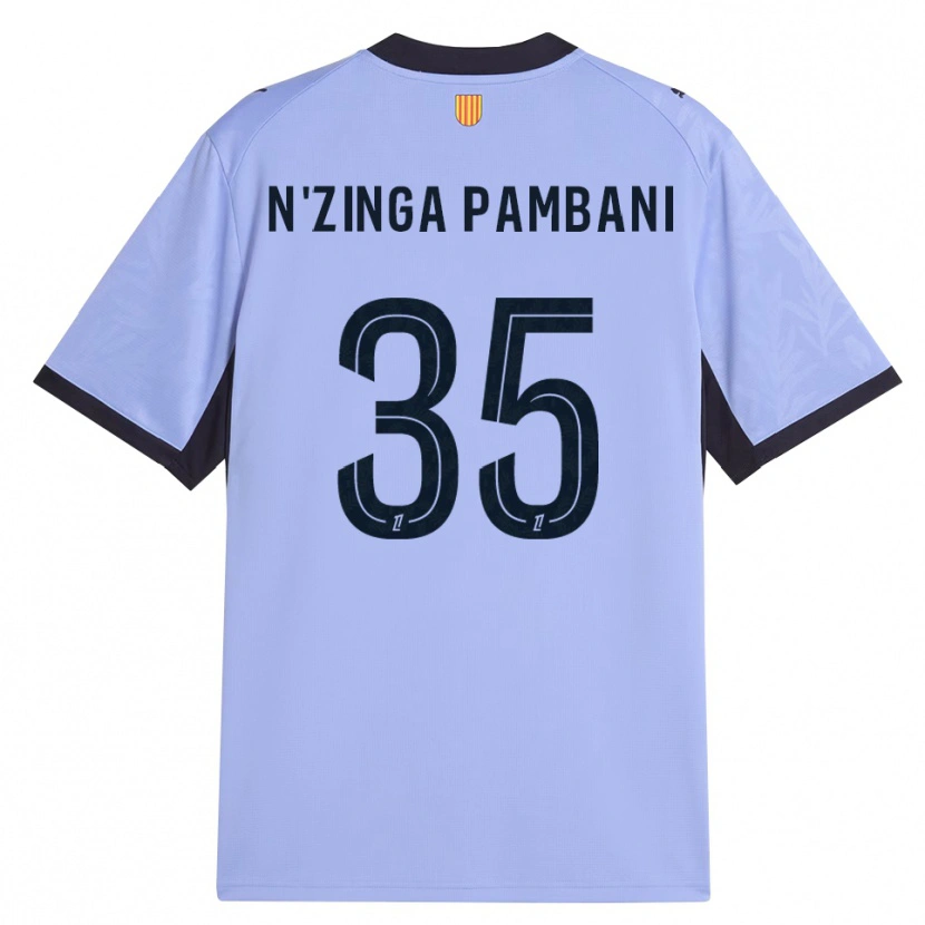 Danxen Damen Pladi N'zinga Pambani #35 Lavendelschwarz Ausweichtrikot Trikot 2026/27 T-Shirt Schweiz