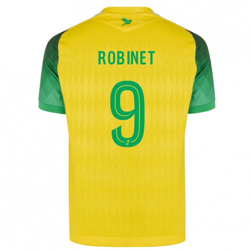 Danxen Damen Thomas Robinet #9 Gelb Grün Rot Heimtrikot Trikot 2026/27 T-Shirt Schweiz