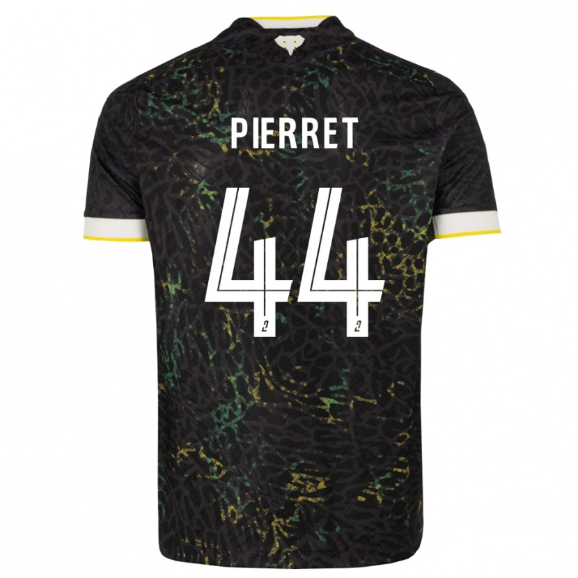 Danxen Damen Balthazar Pierret #44 Schwarz Weiß Gelb Auswärtstrikot Trikot 2026/27 T-Shirt Schweiz