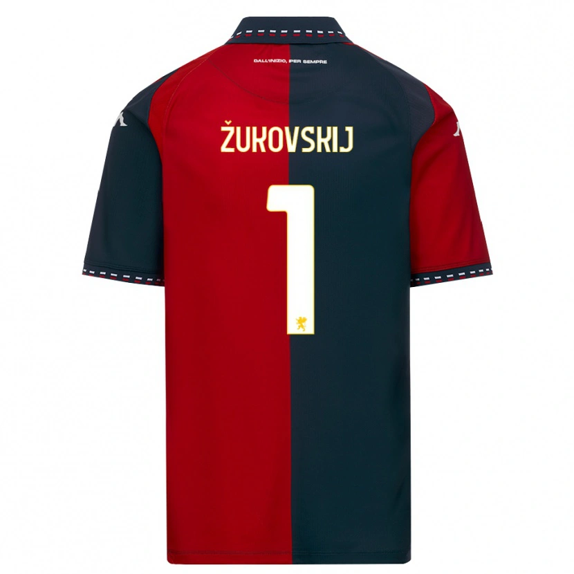 Danxen Kinder Mark Žukovskij #1 Rot Schwarz Weiß Heimtrikot Trikot 2026/27 T-Shirt Schweiz