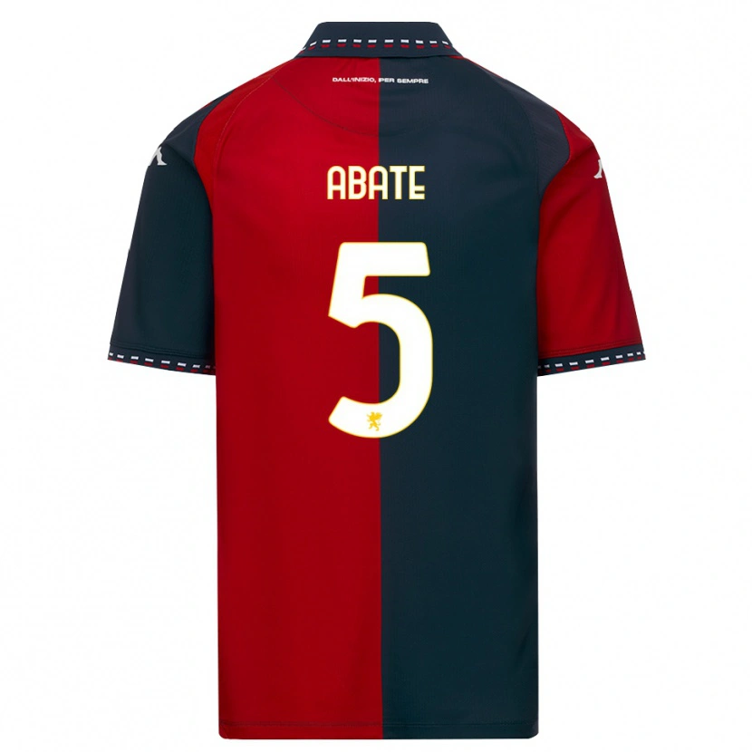 Danxen Kinder Giada Abate #5 Rot Schwarz Weiß Heimtrikot Trikot 2026/27 T-Shirt Schweiz