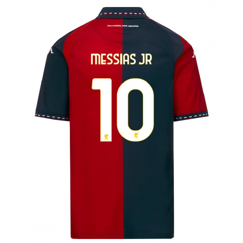 Danxen Kinder Junior Messias #10 Rot Schwarz Weiß Heimtrikot Trikot 2026/27 T-Shirt Schweiz