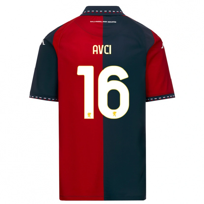 Danxen Kinder Bora Avci #16 Rot Schwarz Weiß Heimtrikot Trikot 2026/27 T-Shirt Schweiz