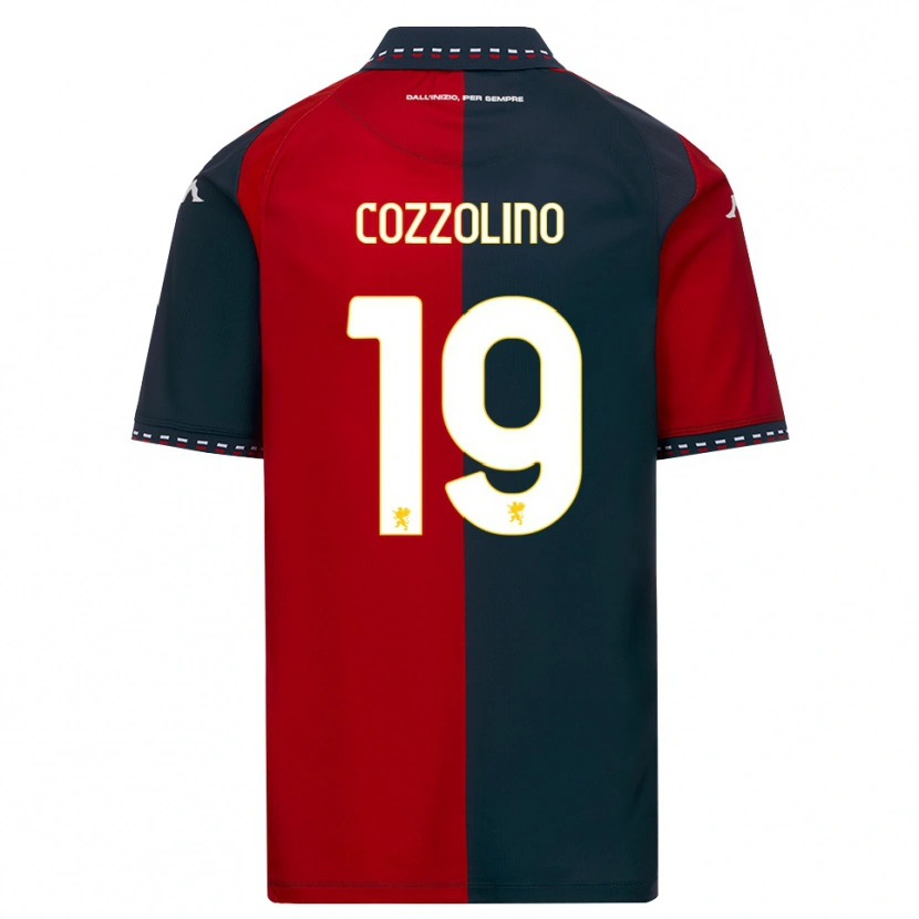 Danxen Kinder Carmine Cozzolino #19 Rot Schwarz Weiß Heimtrikot Trikot 2026/27 T-Shirt Schweiz