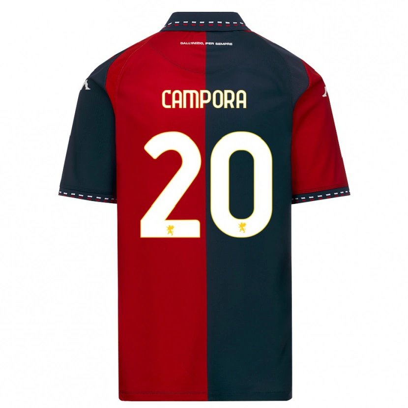 Danxen Kinder Alice Campora #20 Rot Schwarz Weiß Heimtrikot Trikot 2026/27 T-Shirt Schweiz