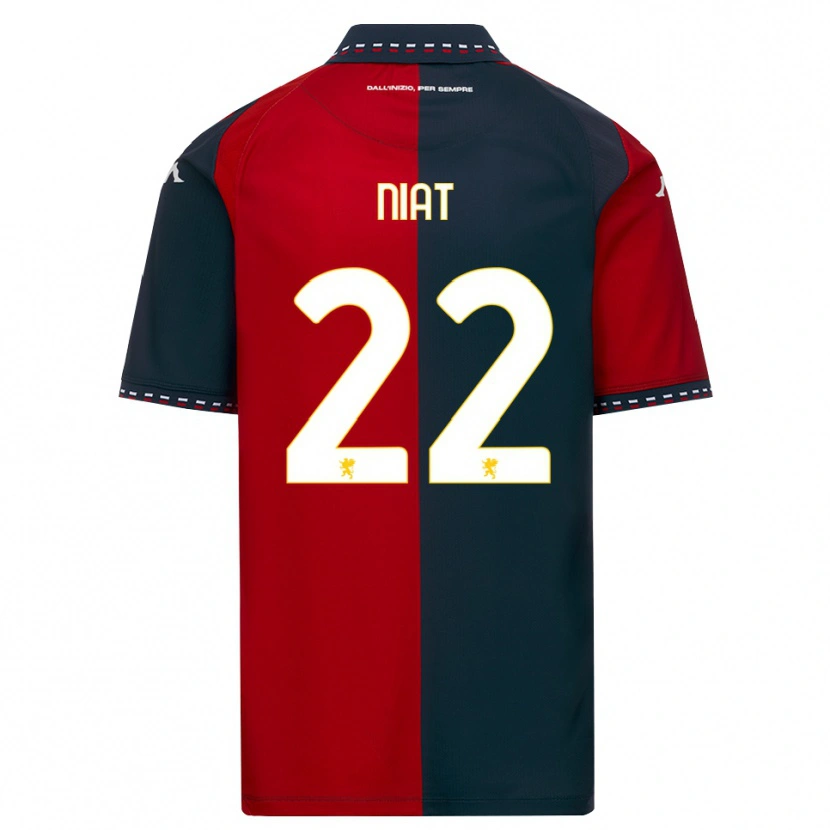 Danxen Kinder Yahvan Niat #22 Rot Schwarz Weiß Heimtrikot Trikot 2026/27 T-Shirt Schweiz