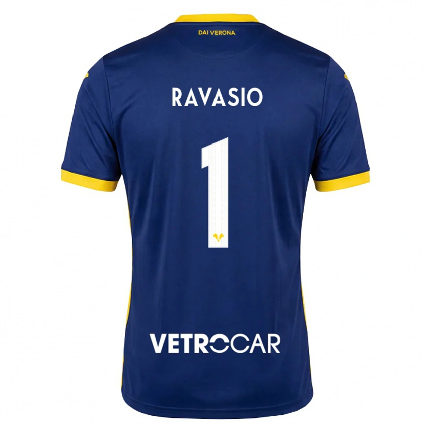 Danxen Kinder Manuel Ravasio #1 Königsblau Gelb Weiß Heimtrikot Trikot 2026/27 T-Shirt Schweiz