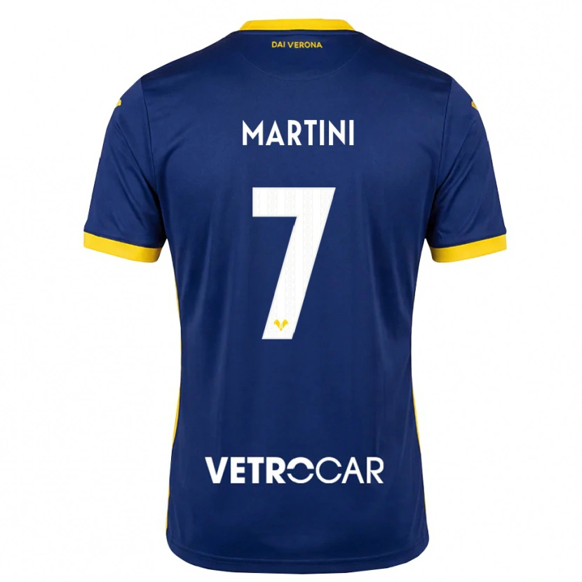 Danxen Kinder Matteo Martini #7 Königsblau Gelb Weiß Heimtrikot Trikot 2026/27 T-Shirt Schweiz