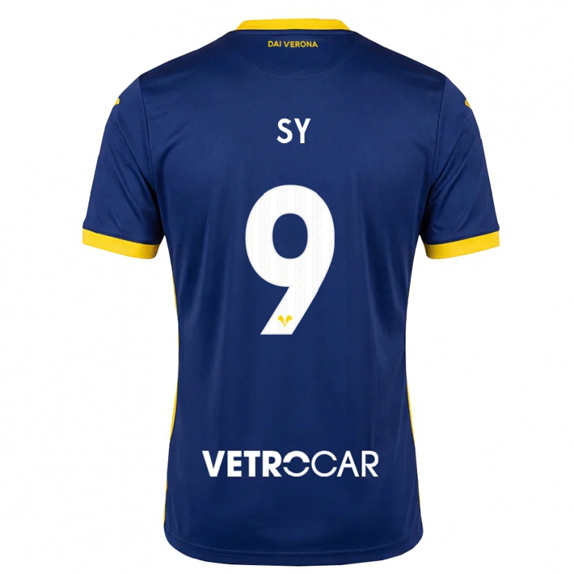 Danxen Kinder Samba Sy #9 Königsblau Gelb Weiß Heimtrikot Trikot 2026/27 T-Shirt Schweiz