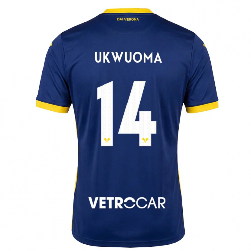 Danxen Kinder Bright Ukwuoma #14 Königsblau Gelb Weiß Heimtrikot Trikot 2026/27 T-Shirt Schweiz