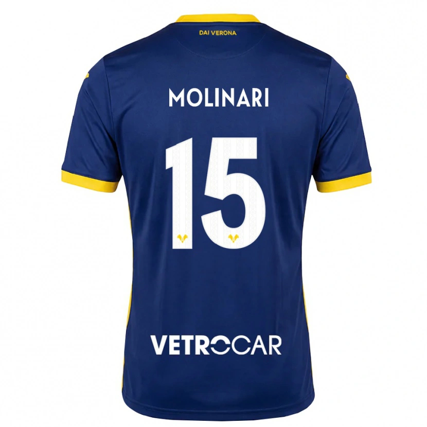 Danxen Kinder Gabriele Molinari #15 Königsblau Gelb Weiß Heimtrikot Trikot 2026/27 T-Shirt Schweiz