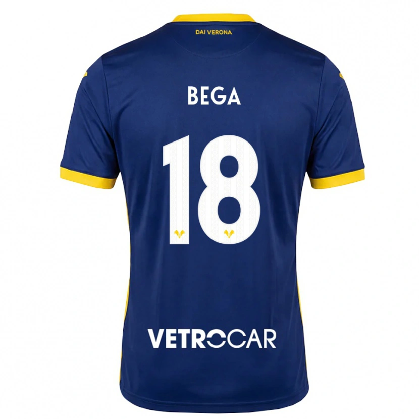 Danxen Kinder Leorat Bega #18 Königsblau Gelb Weiß Heimtrikot Trikot 2026/27 T-Shirt Schweiz