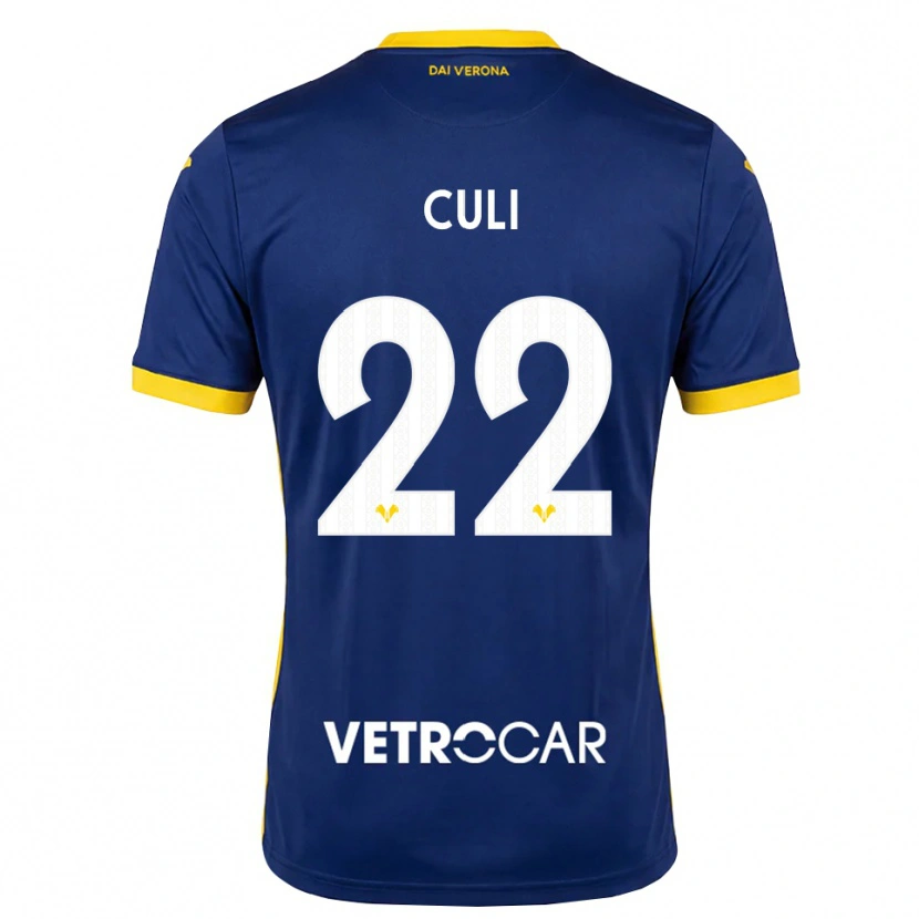 Danxen Kinder Daniel Culi #22 Königsblau Gelb Weiß Heimtrikot Trikot 2026/27 T-Shirt Schweiz