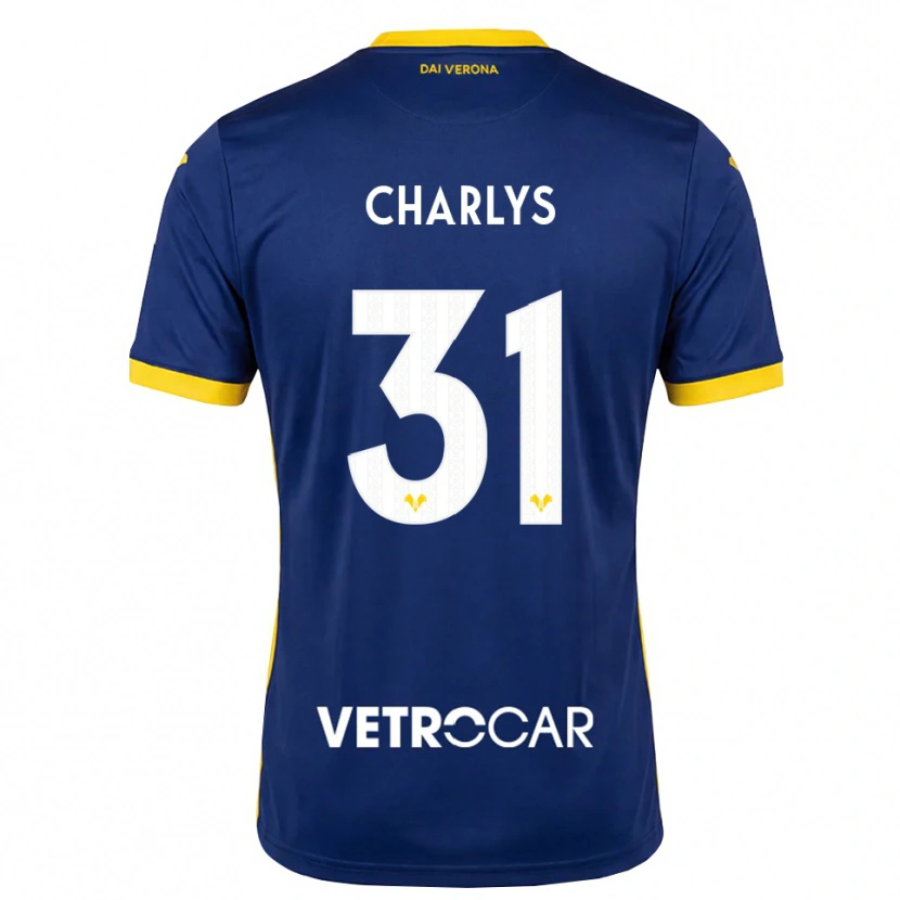 Danxen Kinder Charlys Matheus Lima Pontes #31 Königsblau Gelb Weiß Heimtrikot Trikot 2026/27 T-Shirt Schweiz
