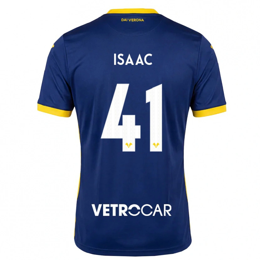 Danxen Kinder Isaac Aguiar Tomich #41 Königsblau Gelb Weiß Heimtrikot Trikot 2026/27 T-Shirt Schweiz
