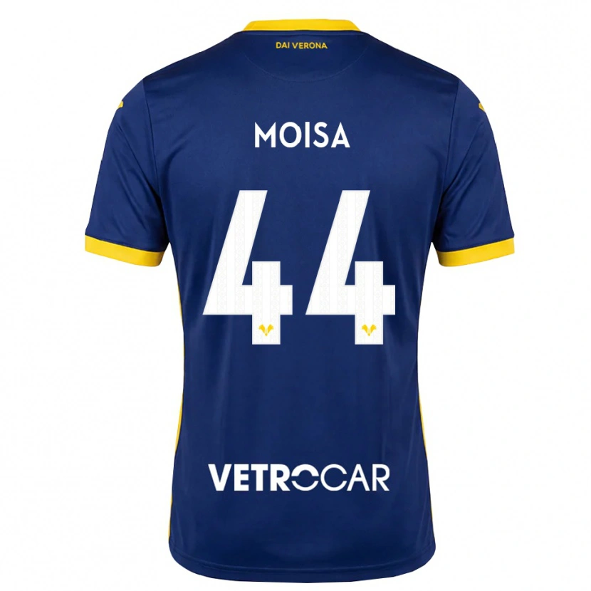 Danxen Kinder Davide Moisa #44 Königsblau Gelb Weiß Heimtrikot Trikot 2026/27 T-Shirt Schweiz