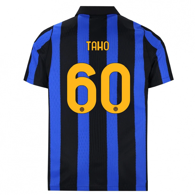 Danxen Kinder Alain Taho #60 Schwarz Blau Gelb Heimtrikot Trikot 2026/27 T-Shirt Schweiz
