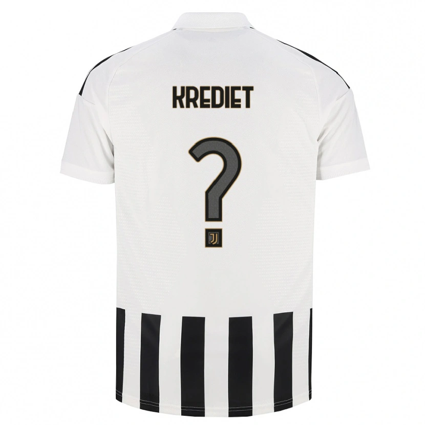 Danxen Kinder Fortunato Krediet #0 Schwarz Weiß Braun Heimtrikot Trikot 2026/27 T-Shirt Schweiz