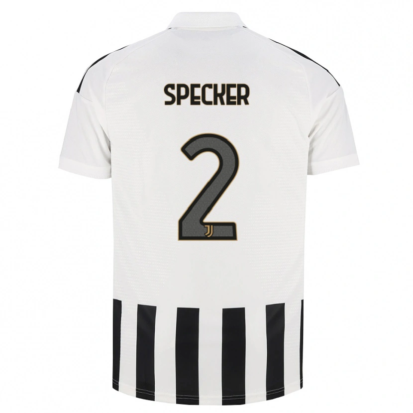 Danxen Kinder Stefano Specker #2 Schwarz Weiß Braun Heimtrikot Trikot 2026/27 T-Shirt Schweiz
