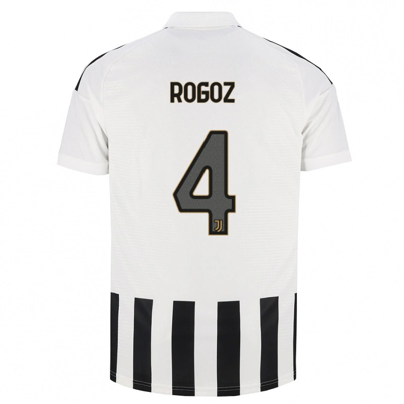 Danxen Kinder Nicolas Rogoz #4 Schwarz Weiß Braun Heimtrikot Trikot 2026/27 T-Shirt Schweiz