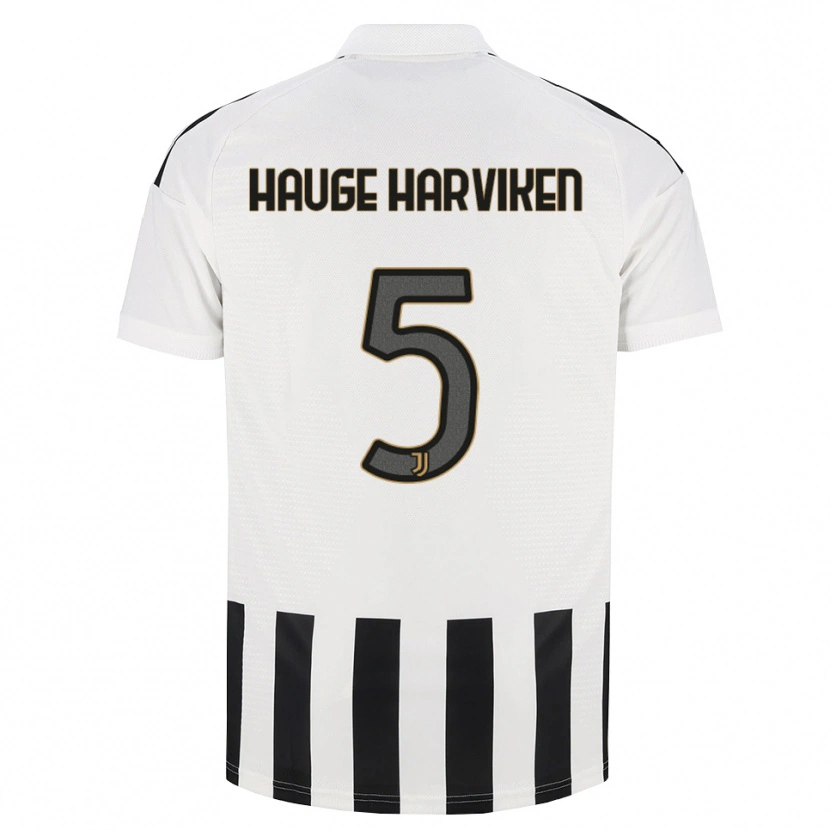 Danxen Kinder Mathilde Hauge Harviken #5 Schwarz Weiß Braun Heimtrikot Trikot 2026/27 T-Shirt Schweiz