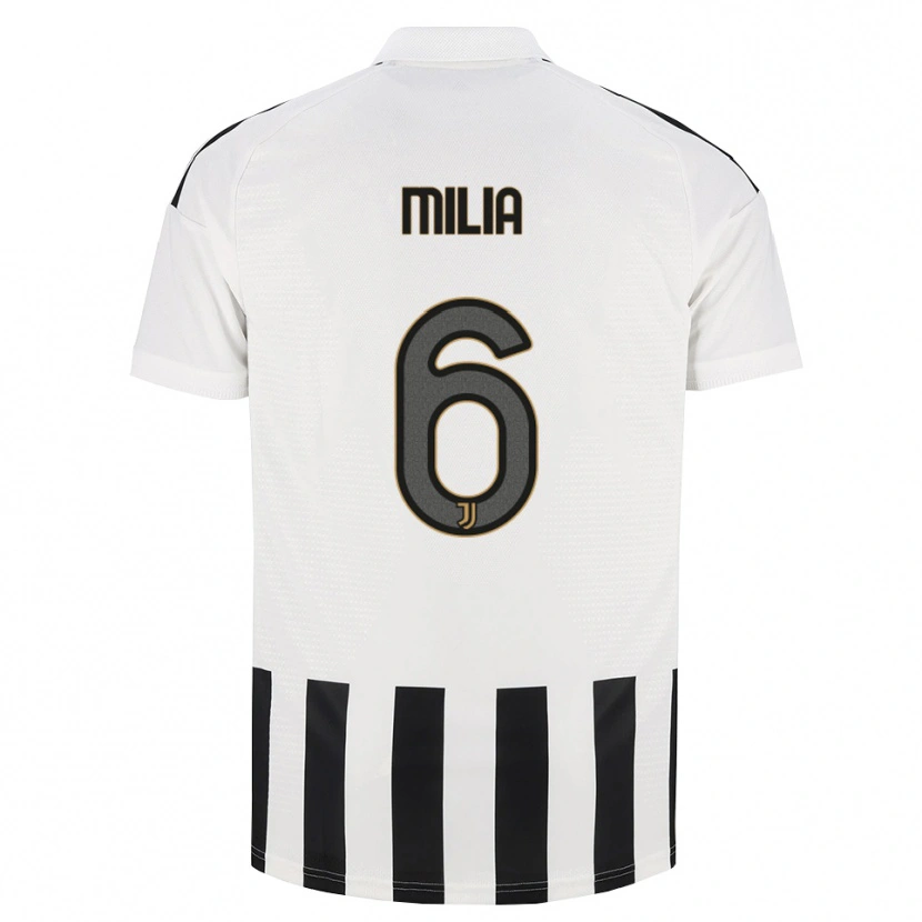 Danxen Kinder Nicolò Milia #6 Schwarz Weiß Braun Heimtrikot Trikot 2026/27 T-Shirt Schweiz