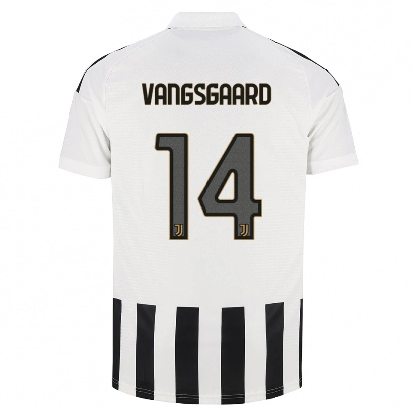 Danxen Kinder Amalie Jørgensen Vangsgaard #14 Schwarz Weiß Braun Heimtrikot Trikot 2026/27 T-Shirt Schweiz
