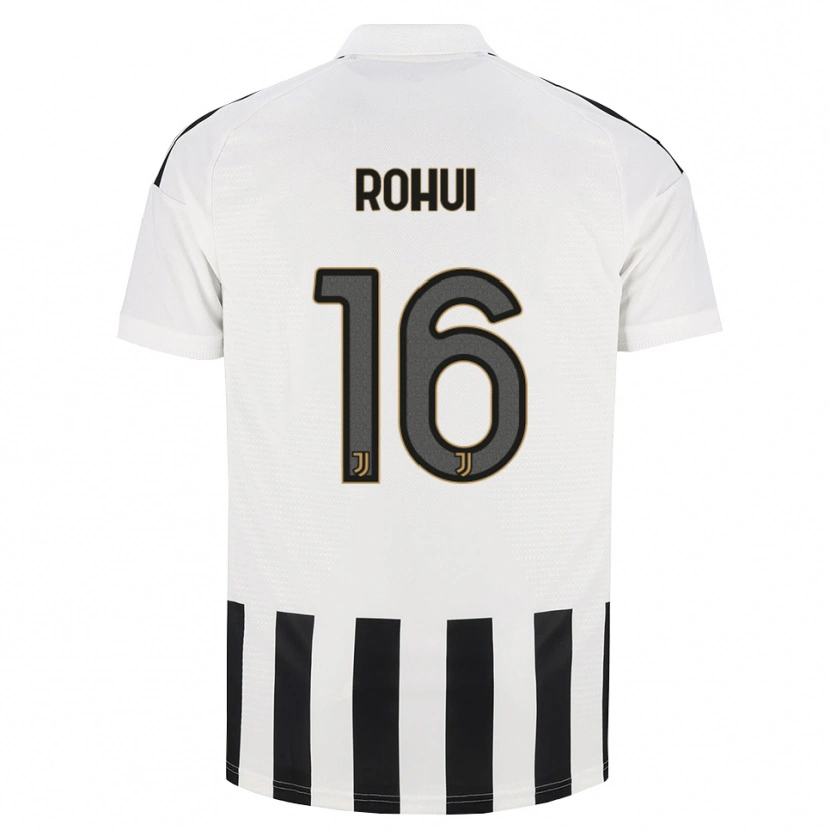 Danxen Kinder Jonas Rohui #16 Schwarz Weiß Braun Heimtrikot Trikot 2026/27 T-Shirt Schweiz