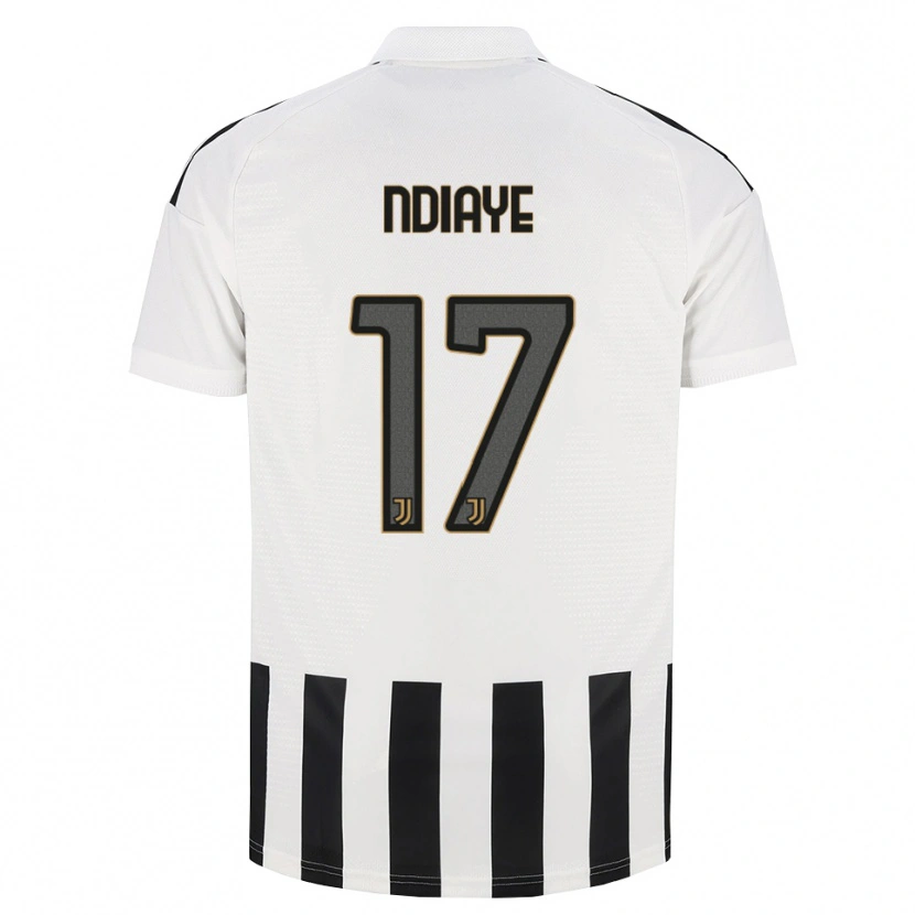 Danxen Kinder Modou Ndiaye #17 Schwarz Weiß Braun Heimtrikot Trikot 2026/27 T-Shirt Schweiz