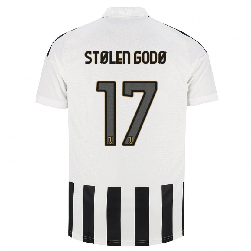 Danxen Kinder Emma Stølen Godø #17 Schwarz Weiß Braun Heimtrikot Trikot 2026/27 T-Shirt Schweiz