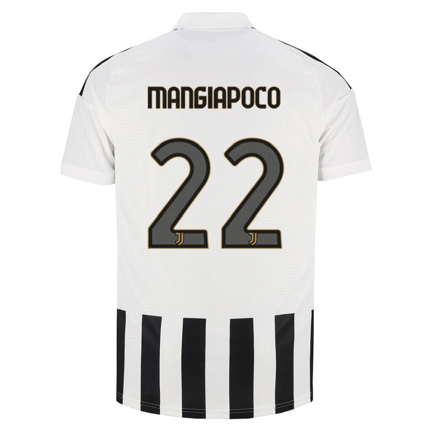 Danxen Kinder Stefano Mangiapoco #22 Schwarz Weiß Braun Heimtrikot Trikot 2026/27 T-Shirt Schweiz