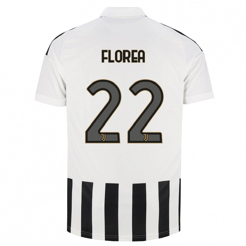 Danxen Kinder Andrei Florea #22 Schwarz Weiß Braun Heimtrikot Trikot 2026/27 T-Shirt Schweiz