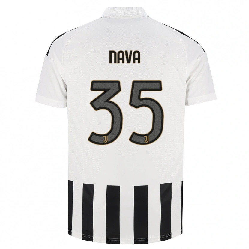 Danxen Kinder Sebastiano Nava #35 Schwarz Weiß Braun Heimtrikot Trikot 2026/27 T-Shirt Schweiz