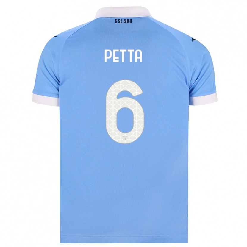 Danxen Kinder Andrea Petta #6 Hellblau Schwarz Weiß Heimtrikot Trikot 2026/27 T-Shirt Schweiz