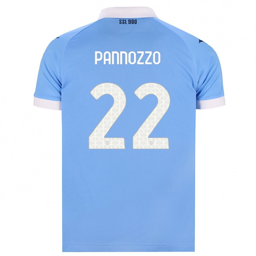 Danxen Kinder Nicolò Pannozzo #22 Hellblau Schwarz Weiß Heimtrikot Trikot 2026/27 T-Shirt Schweiz