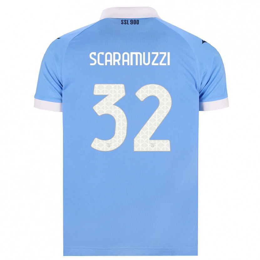 Danxen Kinder Chiara Scaramuzzi #32 Hellblau Schwarz Weiß Heimtrikot Trikot 2026/27 T-Shirt Schweiz