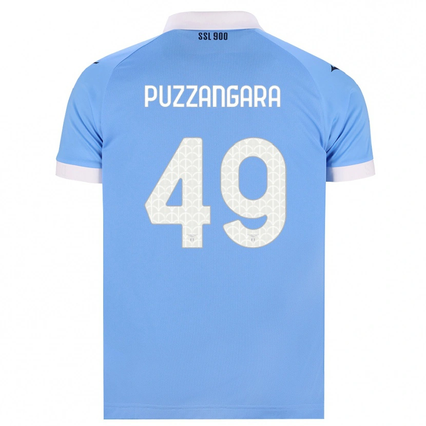 Danxen Kinder Angelo Antonio Puzzangara #49 Hellblau Schwarz Weiß Heimtrikot Trikot 2026/27 T-Shirt Schweiz