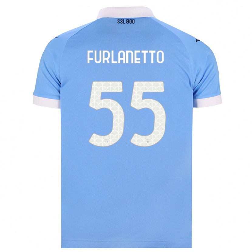 Danxen Kinder Alessio Furlanetto #55 Hellblau Schwarz Weiß Heimtrikot Trikot 2026/27 T-Shirt Schweiz