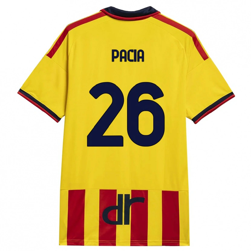 Danxen Kinder Fabiano Pacia #26 Gelb Rot Heimtrikot Trikot 2026/27 T-Shirt Schweiz