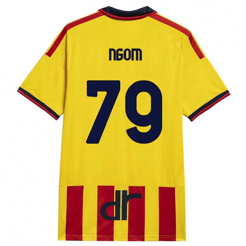 Danxen Kinder Oumar Ngom #79 Gelb Rot Heimtrikot Trikot 2026/27 T-Shirt Schweiz
