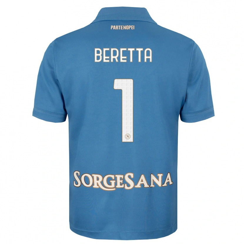 Danxen Kinder Beatrice Beretta #1 Nebelblau Weiß Heimtrikot Trikot 2026/27 T-Shirt Schweiz