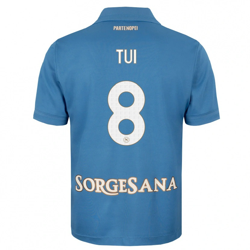 Danxen Kinder Sara Tui #8 Nebelblau Weiß Heimtrikot Trikot 2026/27 T-Shirt Schweiz