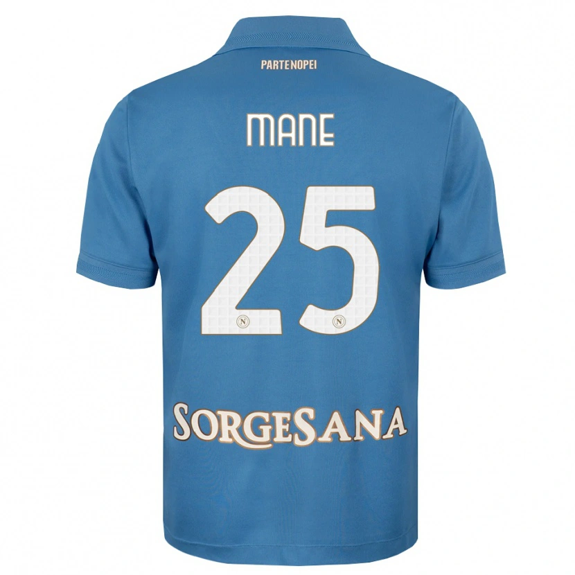 Danxen Kinder Balla Mousa Mane #25 Nebelblau Weiß Heimtrikot Trikot 2026/27 T-Shirt Schweiz