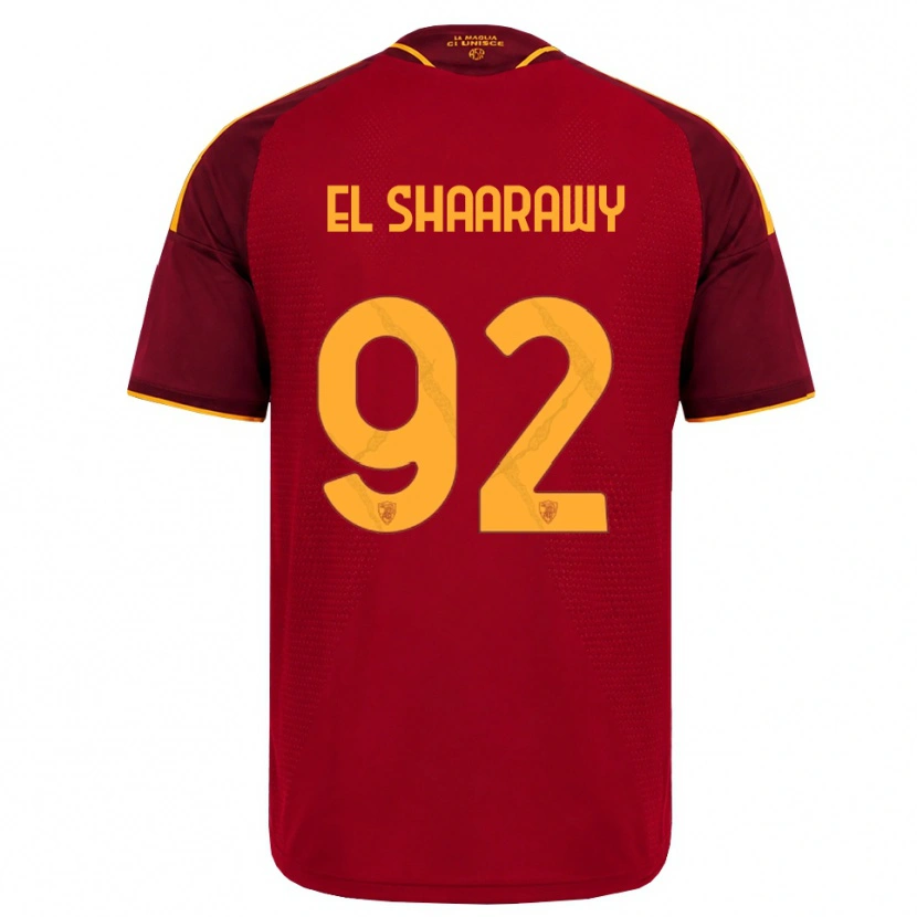 Danxen Kinder Stephan El Shaarawy #92 Rot Gold Gelb Heimtrikot Trikot 2026/27 T-Shirt Schweiz